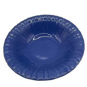 STANGL‎ Pottery Bowl 1388 Blue Mid Century Modern Vintage